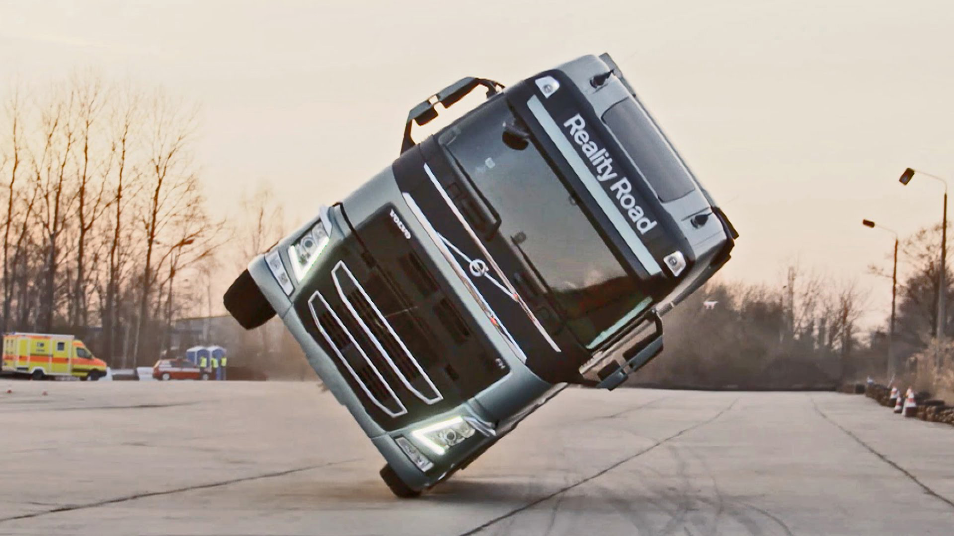 Volvo Truck Stunt New